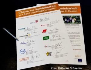 Charta zur Vereinbarkeit von Beruf und Pflege in Hessen